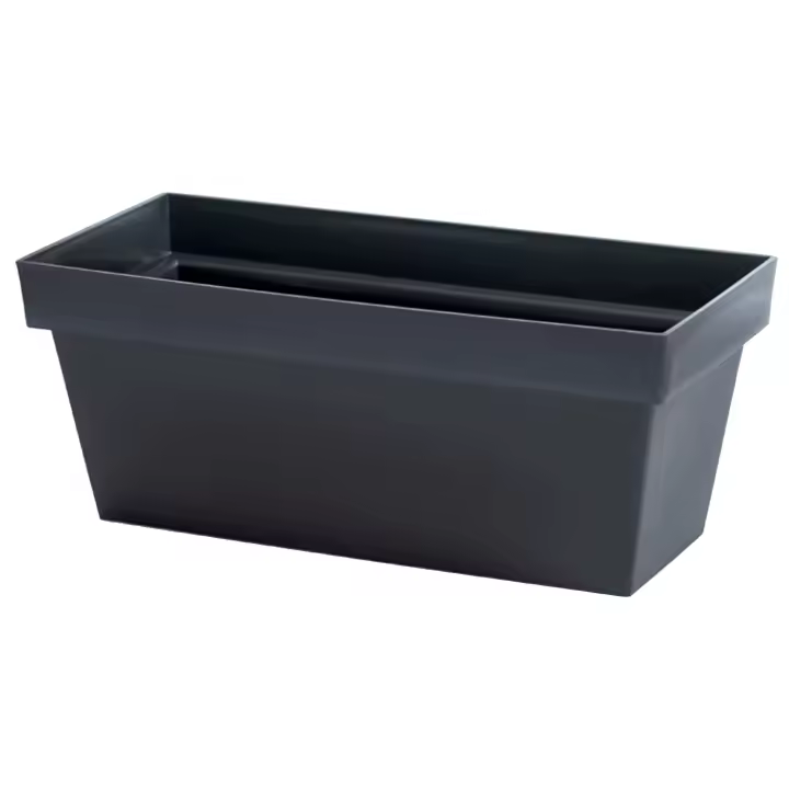 Maceta Prosperplast CUBE CASE 25.5L Antracita para Jardín - 1
