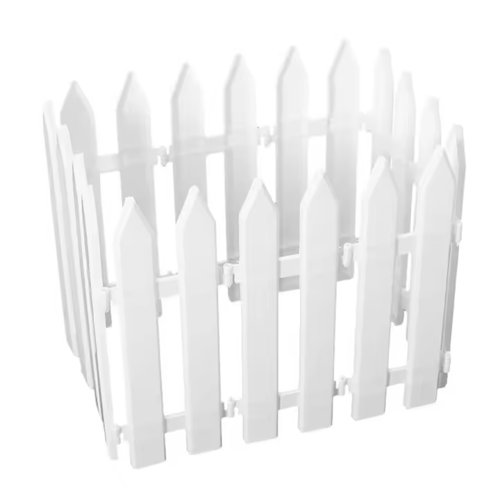 30 Pcs Valla De Navidad Con Árbol Para Jardín Decoración Exterior Mini Barriera De Paredes Para Plantas Accesorios De Jardín - 1