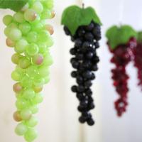 Decoración De Frutas Artificiales Uvas Plásticas Realistas Para Casas Bodas Y Jardines Miniatura Simulación De Frutas - details 5