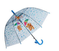 J.S ONDO Paraguas Transparente Bastón Plegable, 50cm Cerrado de NIÑO O NIÑA, Automático, 8 Varillas Resistente Al Viento,DIBUJO ANIMADO - details 9