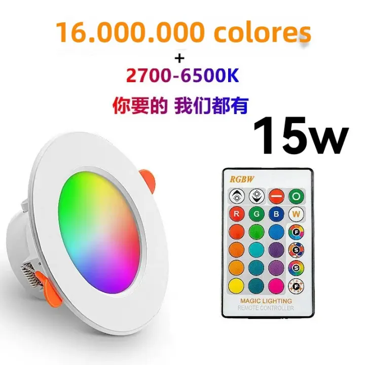 Lámpara De Tubo Inteligente Bluetooth Graffiti RGB Con Control Remoto APP Iluminación Interior De Ambiente Full-color Regulable 85-265V - 1