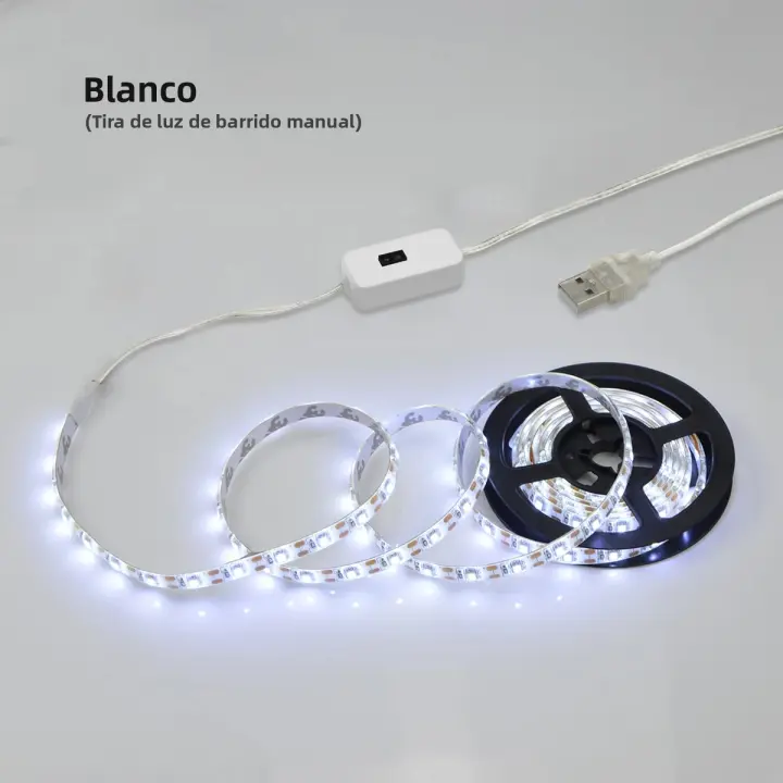 Espejo De Vestíbulo Con Sensor De Movimiento Hidrofobo Luz LED USB Para Iluminación De Dormitorio Y Maquillaje Cinta De Luces 5V - 1