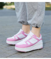 Zapatos De Rollers Para Niños Y Niñas Con Cuatros Ruedas Zapatillas Deportivas Al Aire Libre Para Niños Y Niñas a Prueba De Agua Transpirables De Cuero - details 23