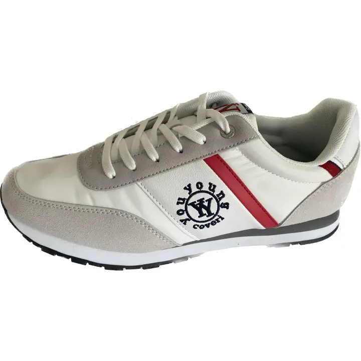 Zapatos Casuales Hombre Enrico Coveri - You Young Coveri Riba Mix Blanco 213400-1032 - Ideal para Shorts y Vaqueros - 1