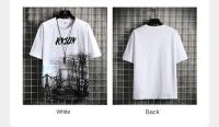 Camiseta De Verano Para Hombres Con Capucha Estampado De Dibujos Casuales Harajuku Streetwear Top De Manga Corta Suave Y Ligera Ropa De Moda Para Hombres - details 3