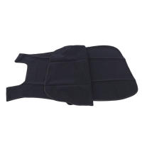 Delantal Negro Sin Mangas Para Peluquería Y Hornear Delantal De Manicura De Color Sólido Para El Hogar Material No Tejido - details 5
