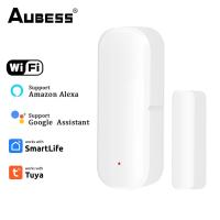 Sensor De Puerta Inteligente WiFi Tuya Compatible Con Google Home Y Alexa Detecta Si La Puerta Está Abierta O Cerrada Sensor De Ventana Para El Hogar Inteligente - details 0