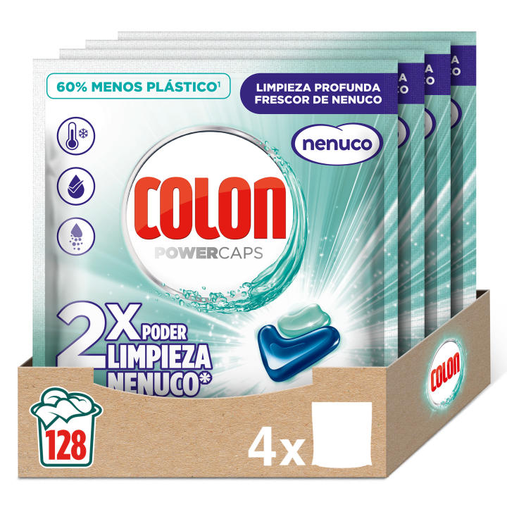 Lote Colon Detergente Ropa 128 Cápsulas Varias Fragancias en Miravia