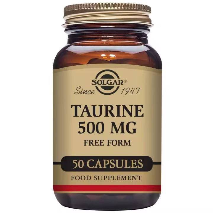 Solgar Taurina 500 mg 50 Cápsulas - 1