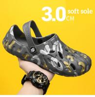 Zapatos De Moda Para Hombre Talla 47 Sandalias De Playa Casuales Con Agujeros Antideslizantes EVA Para Occasión Casual - details 5