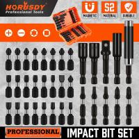 EasySpeed Juego de 34 Puntas de Destornillador, Estuche Profesional Acero S2, Estrella Phillips, Torx, Plano, Cuadrado, Portabits, Llave de vaso y Tuerca Hexagonal. Vástago de Impacto para Taladro - details 5