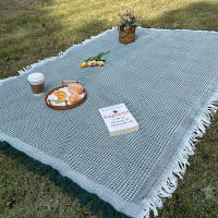 Carpet Bohemio Para Picnic Alfombra De Playa Portátil Para Camping Y Uso Doméstico Tapete De Sofá Tejido Poliéster 100% - details 33