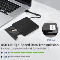 GGBEE Emulador De DVD Externo USB 3.0 Y Tipo-C Para Portátiles Y PC De Escritorio Reproductor De CD-RW Y DVD-ROM Portátil - details 3