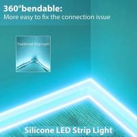 Tira De Luces LED RGB Neón 5V USB 1-5M Con Control Remoto Impermeable Para Decoración De TV Y Exteriores En Hogar - details 4