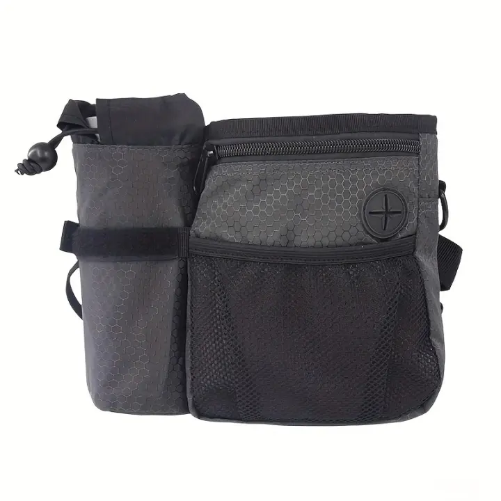 Bolsa Multifuncional Portátil Para Perros Alimentos Para Entrenamiento De Cinturón Satchel Bolsa De Salida Para Mascotas - 1