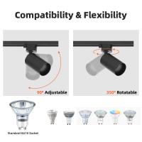 Luz De Traxa LED Gu10 5W Reemplazo Para Iluminación De Techo Y Riel Moderno Para Tienda De Ropa Y Hogar 110-220V Incluye Bombillas - details 4