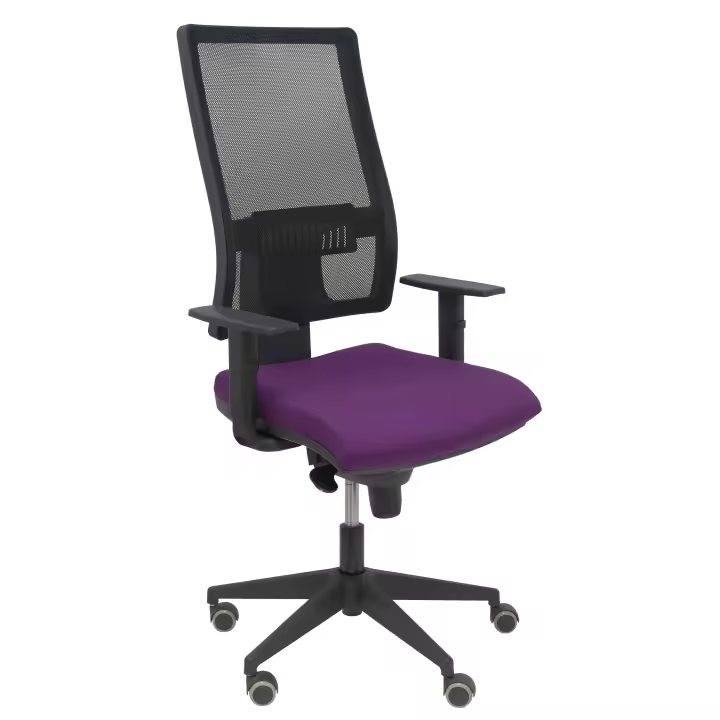 Piqueras Y Crespo Silla de Oficina Ergonómica con Apoyo Lumbar Regulable y Brazos Regulables - 1