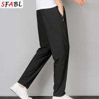 Pantalones Casuales Para Hombre Verano Transpirables Ligeros Para Gimnasio Fitness Running Senderismo Camping Deportes Talla Media Estilo Recto Color Negro Gris Oscuro - details 6