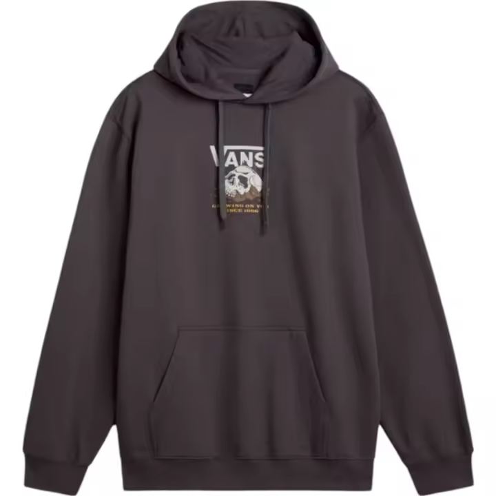 Sudadera Vans Growin On U Pullover-B Gris Oscuro Vn000Hvr1O71 Hoodie Hombre - 1