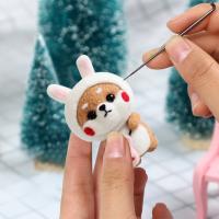 Kit De Herramientas Para Tejido Con Agujas KRABALL Para Principiantes Feltado De Animales Y Muñecas Suministros De Lana Para DIY De Tejido Con Agujas - details 2