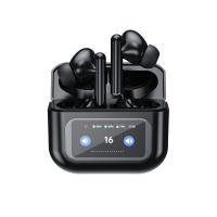 Auriculares Bluetooth - Auriculares inalámbricos con cancelación de ruido, 32 horas de reproducción, control táctil LCD, estuche de carga, micrófono, ideal para televisión y teléfono. - details 2
