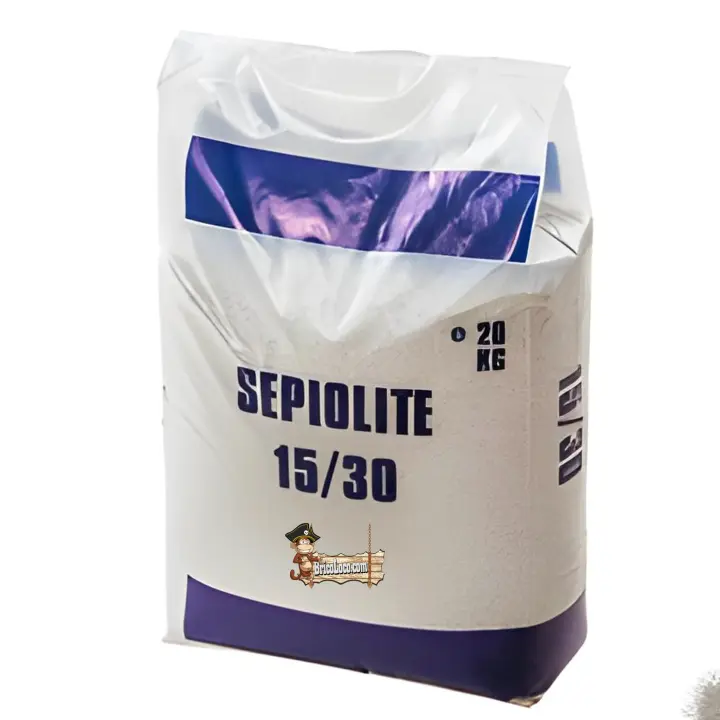 Bricoloco.com Sepiolita Grano Medio 30/60 Absorbente Mineral Natural Alta Eficiencia para Derrames - 1