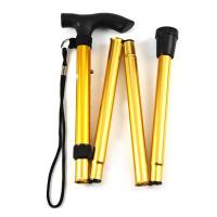 Palo De Camuflaje Unisex Para Senderismo Camping Montañismo Telescopio Batón Plegable Manzana Antideslizante Aluminio T-Manija - details 6