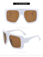 Gafas De Sol Cuadradas Punk Oversize Para Hombre Y2K Tendencia Única Con Lente UV400 Para Ciclismo Y Conducción - details 15