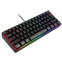 Teclado Cableado De 61 Teclas Con Luz RGB De Colores Coincidentes Sensación Mecánica Pequeño Juego Para Niñas Con Estilo TPC Line - details 10