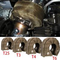 Glasvezel Turbo Hitteschild Turbocharger Cubierta Deken T2 T25 T28 T3 T4 T6 Protección De Alta Temperatura Envoltura De Calor Para Turbina - details 0