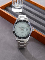Reloj De Pulsera Para Hombre En Acero Inoxidable Calendario Estilo Business Moda Deportiva Regalo Para Fiestas Movimiento Cuarzo - details 6
