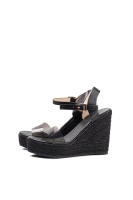 Sandalias mujer cuñas altas con plataforma de espartos con plantilla acolchada Mynzi - details 7