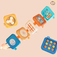 Juguetes Montessori Tablero De Actividades Para Bebés Cubo Sensorial Con Habilidades De Motor Finas Juguete Educativo Para Niños Mayores De 1 Año - details 5