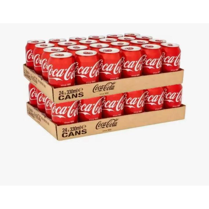 48 Latas De COCA COLA / COCACOLA ZERO SABOR ORIGINAL, 2 CAJAS 24Unidades lata 33cl / 330ml, Envio Desde España