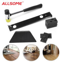 Kit De Instalación De Piso En Lamina De Madera ALLSOME Con 20pcs De Espaciadores Set De Herramientas Para Piso HT2018 - details 0