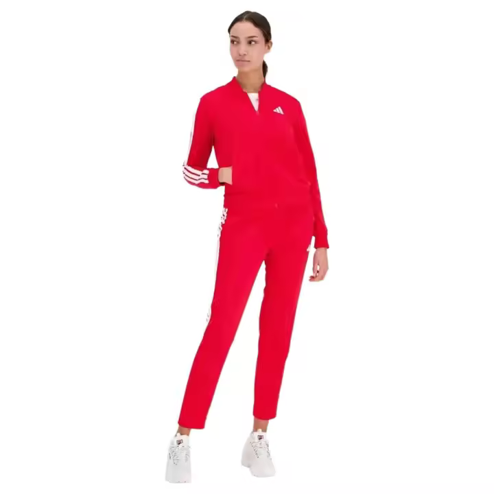 Chandal Adidas 3Stripes para mujer en color rojo - 1