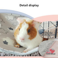 Colchón Colgante Para Hamster Hermoso Y Transpirable De Capa Sola Con Diseño Creativo De Dibujos Animados Amigable Con La Piel Suministros Para Pequeños Animales De Compañía - details 4