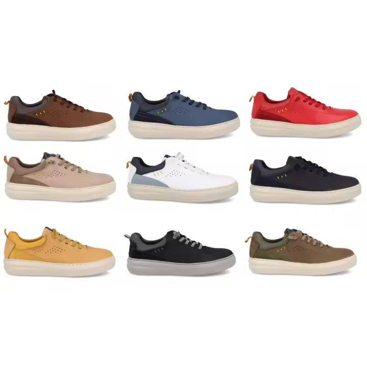 Mº4143 - DI PRIETO ZAPATO CABALLERO PIEL    COLORES : MARINO , TAUPE , KAKI , BLANCO , MOSTAZA , NEGRO , ROJO , JEANS , MARRON  TALLAS : 39 AL 46  CORTE EXTERIOR : PIEL  FORRO INTERIOR : PIEL / TEXTIL  PLANTILLA : TEXTIL / EXTR - 1