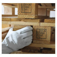 Pack de 10 pares de guantes de trabajo de cuero Talla 9 | Guante piel flor vacuno | T9 | 3L - details 2