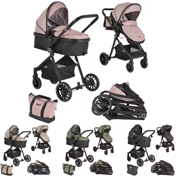 MONI Carrito de bebé duo convertible RIO hasta 22 kg de Moni - 1