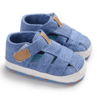 Zapatillas De Bebé Para Primeros Pasos Niños Y Niñas Algodón Transpirable Verano Playa Moda Suela Suave Sandalias Comienzo Del Caminar - details 7