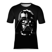 Camiseta Gráfica Star Wars Para Hombres Y Mujeres Darth Vader Y Trasnochadores Estilo Casual Transpirable Para Verano - details 7