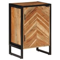 vidaXL Mueble de baño madera maciza de acacia y hierro 40x30x60 cm - details 7