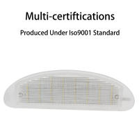 Luces De Placa De Matrícula LED 18 LED 12V Para Coche Accesorios De Faros Canbus Sin Error Compatible Con Renault Clio MK2 Twingo II - details 5