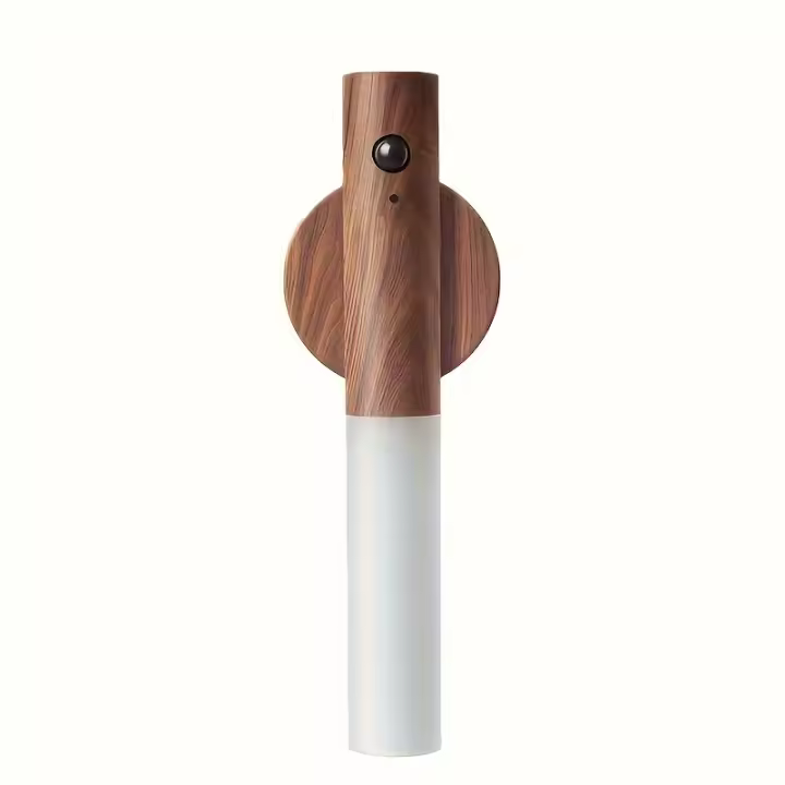 Lámpara Nocturna LED De Inducción Magnética Recargable Para Pasillo Armario Baño Y Dormitorio Luz Atmosférica De Encanto - 1
