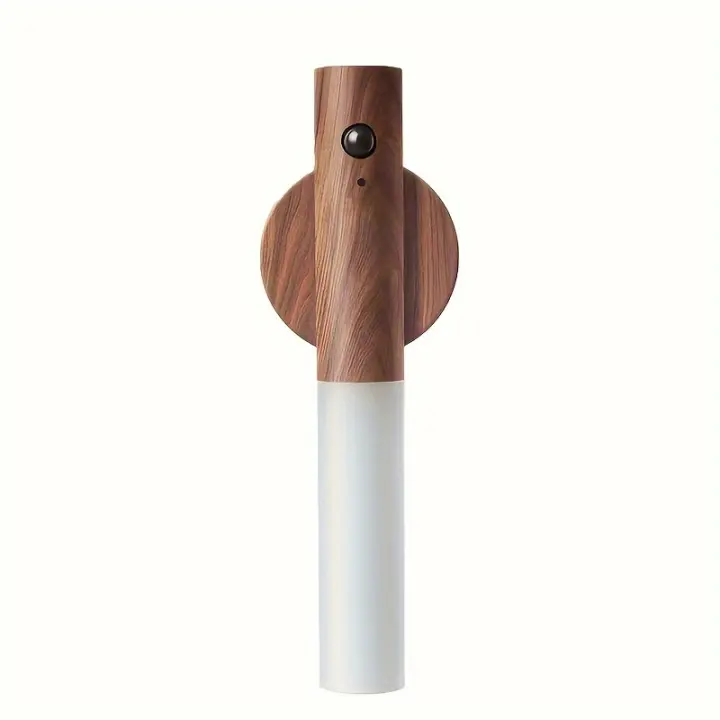 Lámpara Nocturna LED De Inducción Magnética Recargable Para Pasillo Armario Baño Y Dormitorio Luz Atmosférica De Encanto - 1