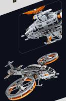 Set De Juguetes De Construcción REOBRIX 1020PCS Space Series Starfighter Interstellar Warship Model Para Niños Mayor De 6 Años Regalo Ideal Para Boys - details 2