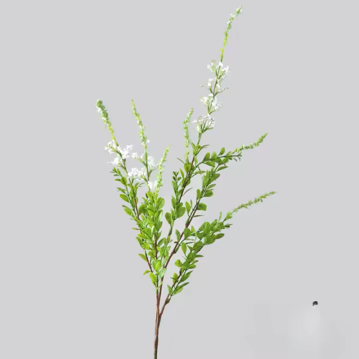 Plantas Artificiales De Hierba De Sal Verde De 85CM Para Decoración De Hogar Boda Fotografía Props Estilo Pastoral - 1