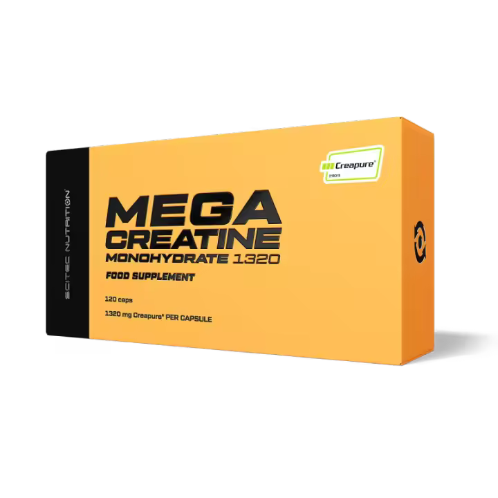 Mega Creatine Monohydrate 120 Cápsulas - Scitec Nutrition - 1