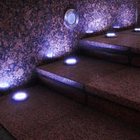 Lámpara Subterránea Solar LED Para Jardín Exterior Luz De Noche Impermeable Para Paisaje Vivienda De Villa Luz De Césped - details 6